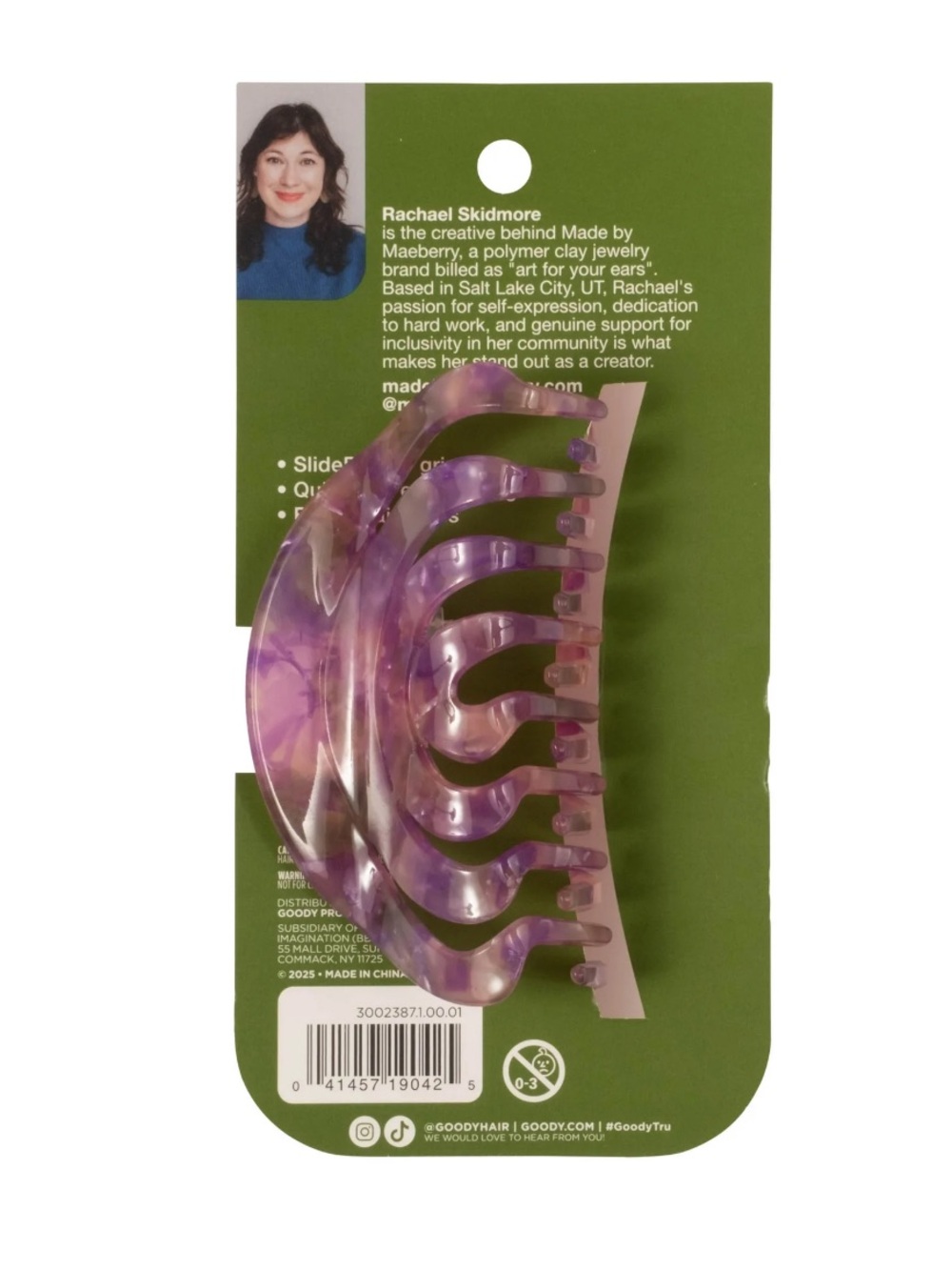 Tortoiseshell Hair Claw Clip - Picture 2 of 3